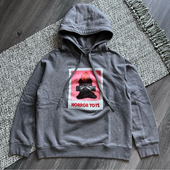 Super Rare Deadstock Neil Barrett Horror Toys Print Hoodie
